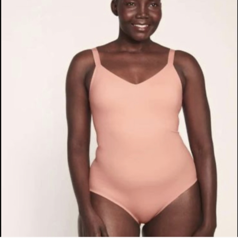 XL+ KNIX LuxeLift Blush Pink Bodysuit